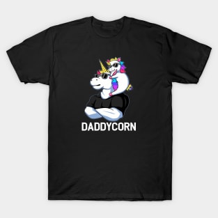 Daddycorn Gift Fathers day Daddy Unicorn Gift T-Shirt